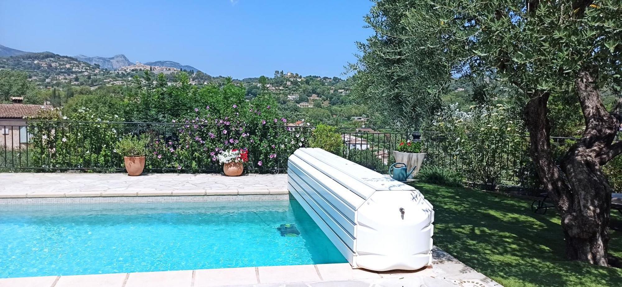 Chambre Avec Vue Bed and Breakfast La Colle-sur-Loup Exteriör bild